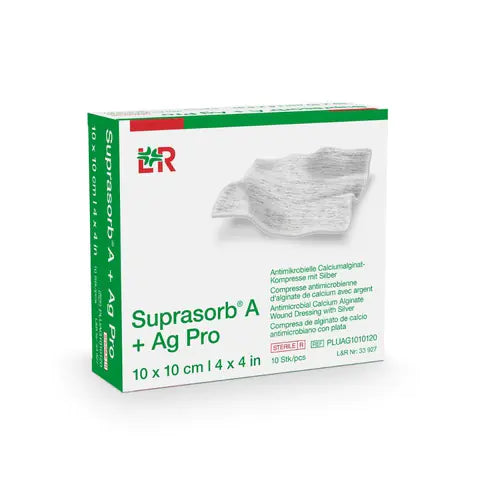 Suprasorb A + Ag Pro 10×10 package